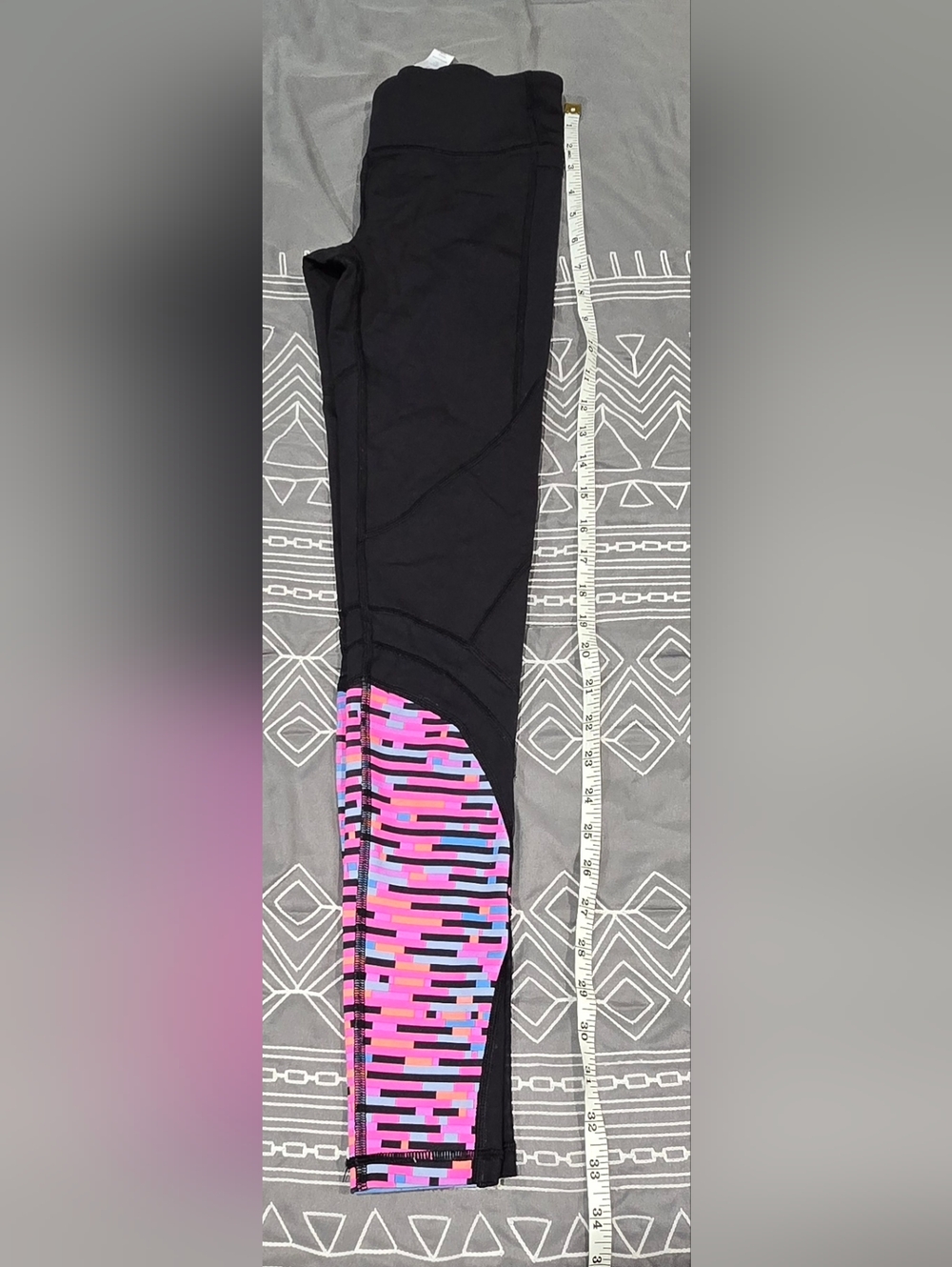 Ivivva Girls High Waisted Leggings Size 10 Youth - Picture 2 of 7